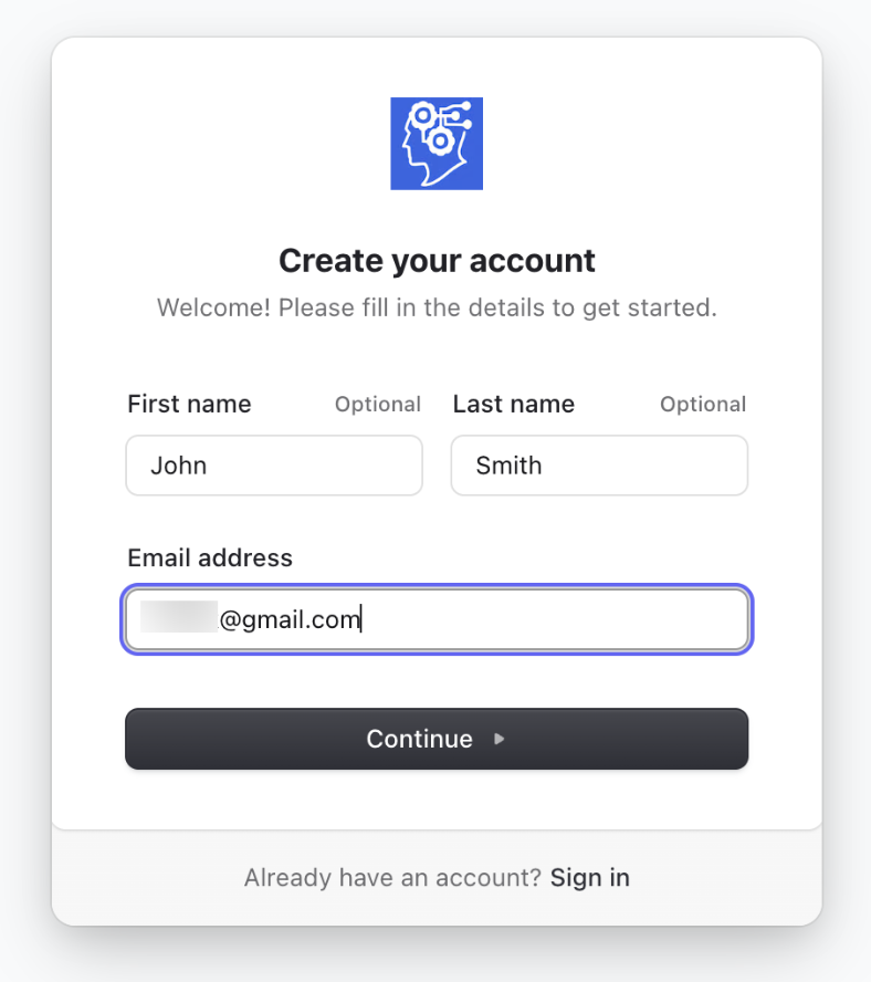 Create Your Wisary Account